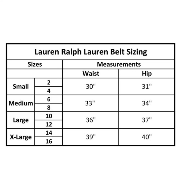 NWT Lauren Ralph Lauren Charm Crosshatch Leather Belt - Picture 2 of 2